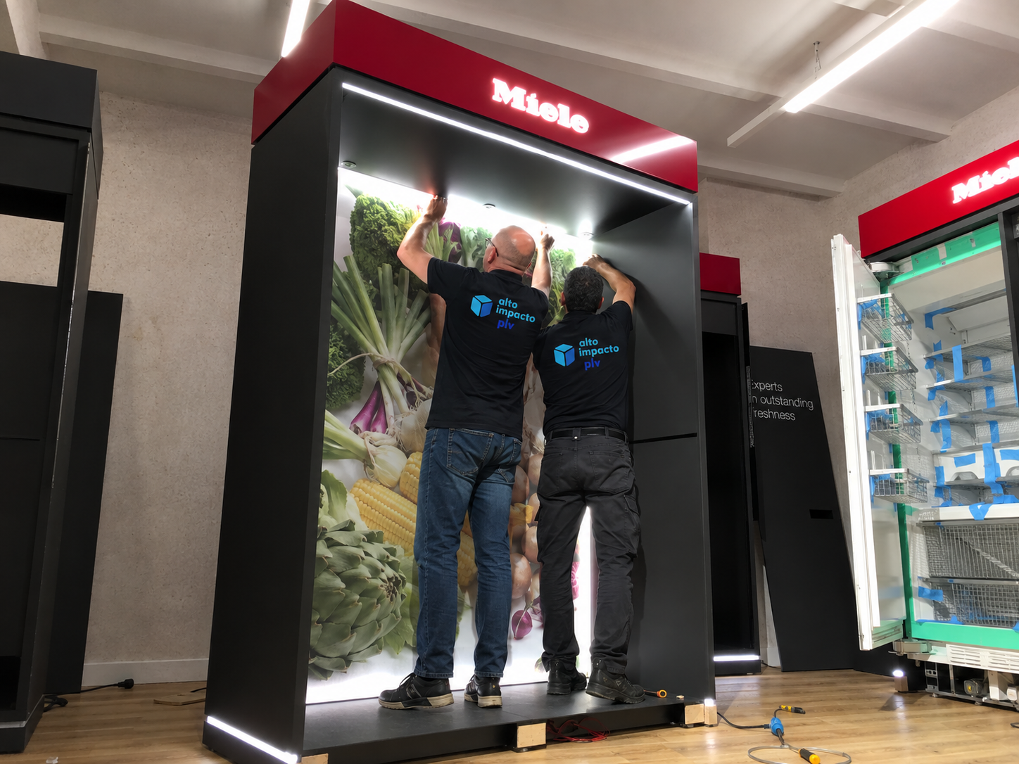Instalación de comunicación visual